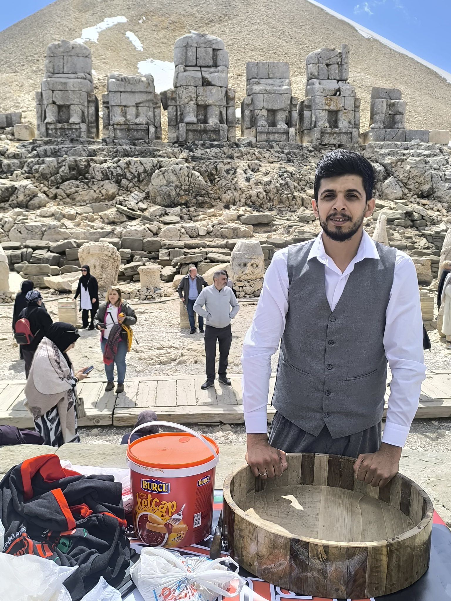 Adıyaman'da Nemrut Zirvesinde Çiğ Köfte Etkinliği