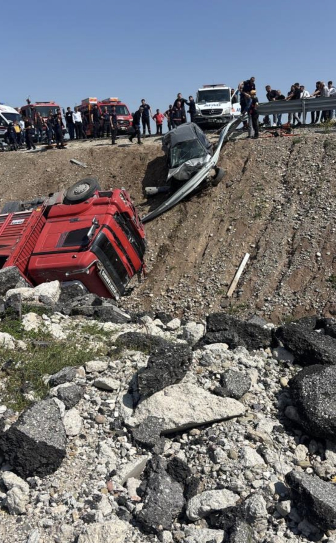 Batman-Diyarbakır Yolunda Kaza: 1 Ölü, 2 Yaralı