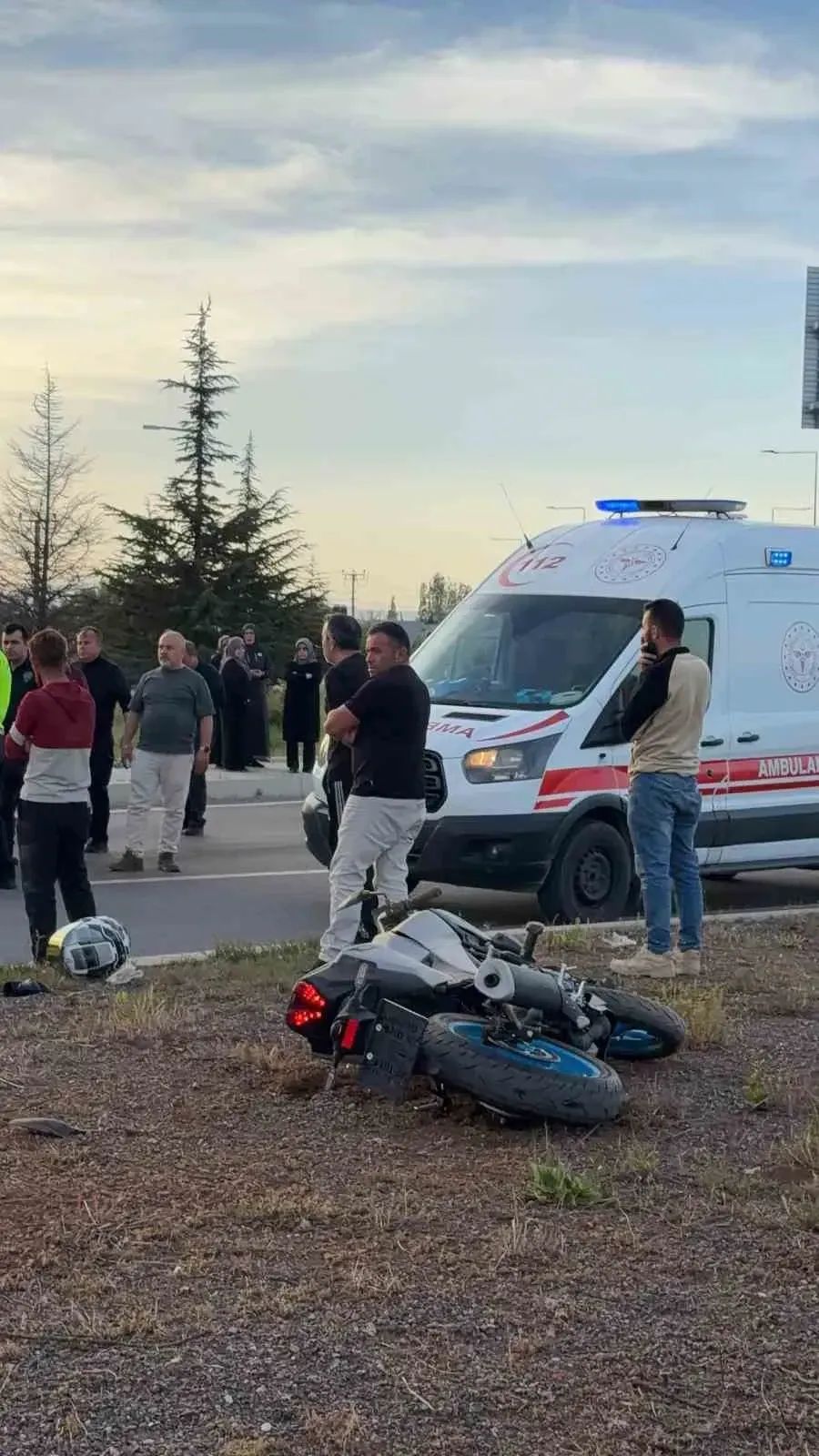 Konya'da Motosiklet Kazası: Sürücü Ağır Yaralandı