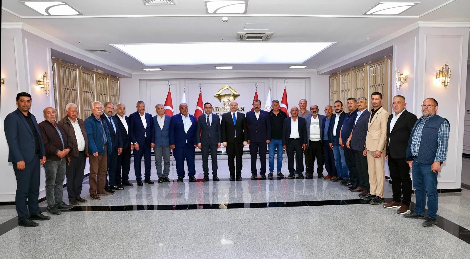 Akçadağ Belediye Başkanı Vali Küçük'ü Ziyaret Etti