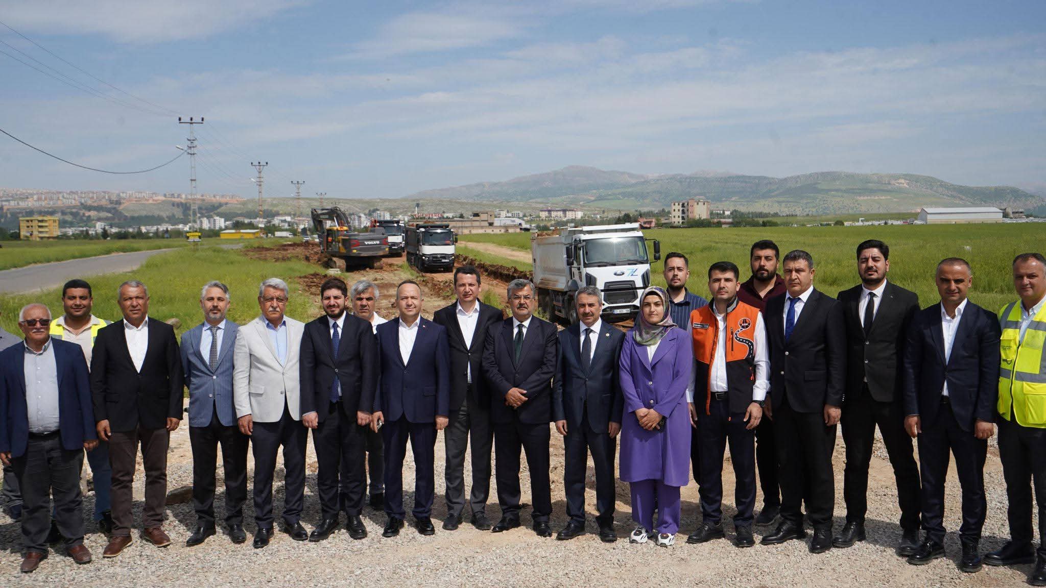 Adıyaman-Çelikhan Yolu Şehir Geçişi Başladı
