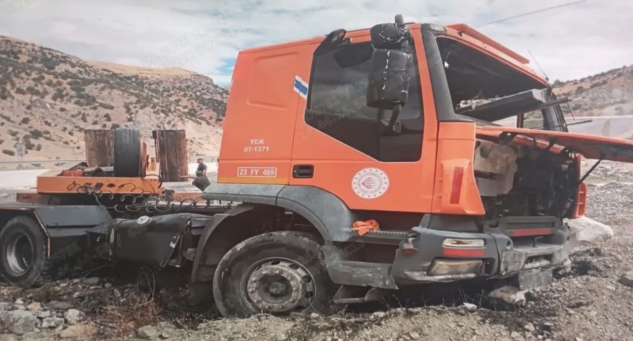 Malatya-Adıyaman Yolunda Tır Kazası Meydana Geldi