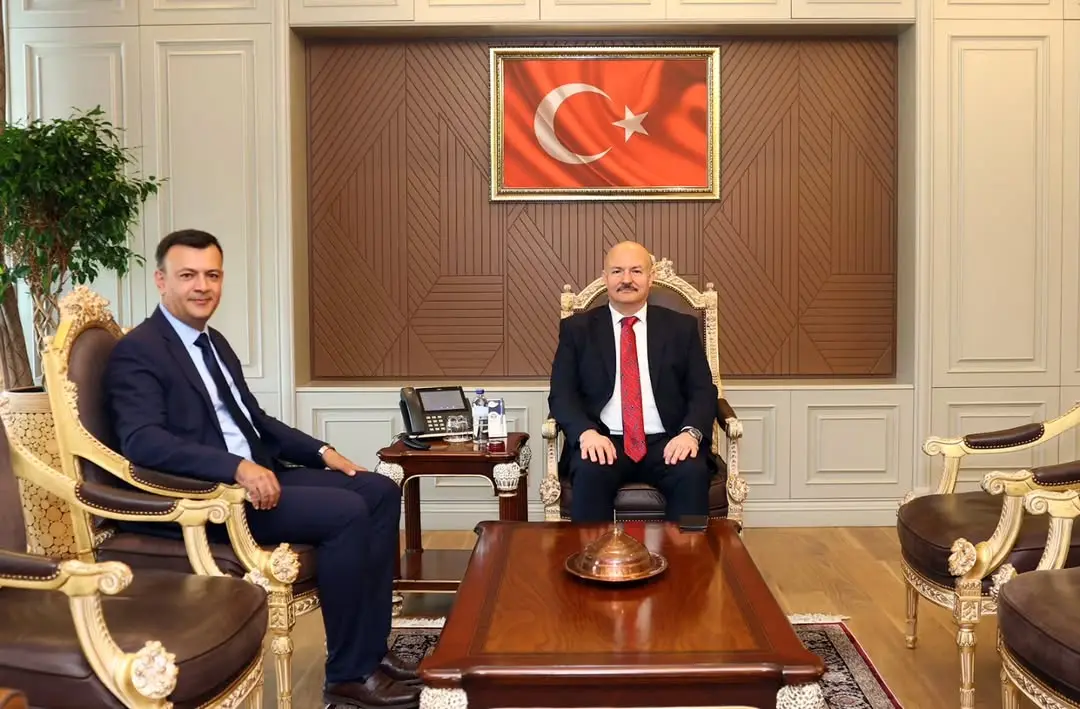 Cumhuriyet Başsavcısı Gökhan Şahin, Valimiz Sayın Abdullah Küçük’ü Ziyaret Etti