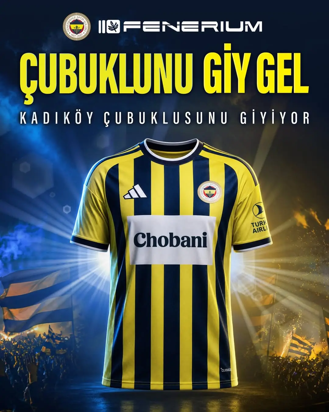 Fenerbahçe'den Özel Forma Kampanyası: Çubuklunu Giy Gel!