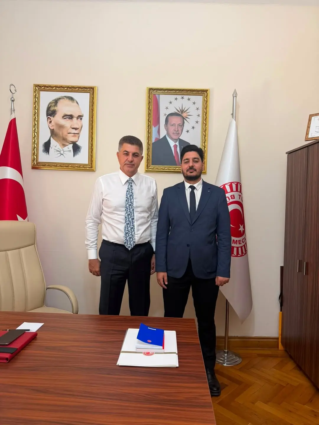 TBMM Başkanlık Divan Katip Üyesi Doç. Dr. İshak Şan'dan Furkan Dündar'a Teşekkür