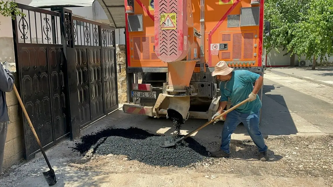 Adıyaman Belediyesi'nin Altyapı Çalışmaları Devam Ediyor