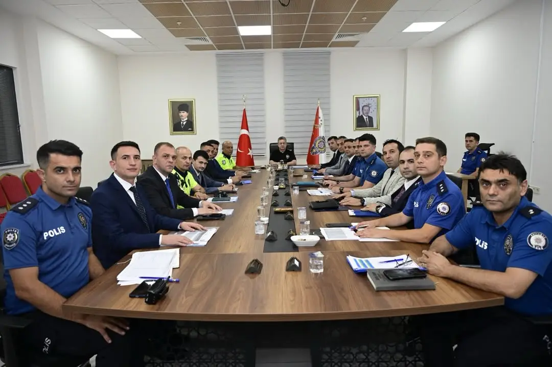 Adıyaman İl Emniyet Müdürlüğü Haftalık Değerlendirme Toplantısı Gerçekleştirdi