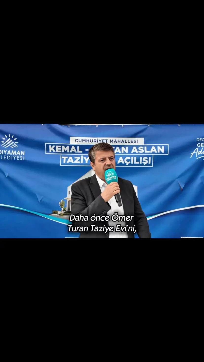 Adıyaman Belediyesi Taziye Evlerini Hizmete Açmaya Devam Ediyor
