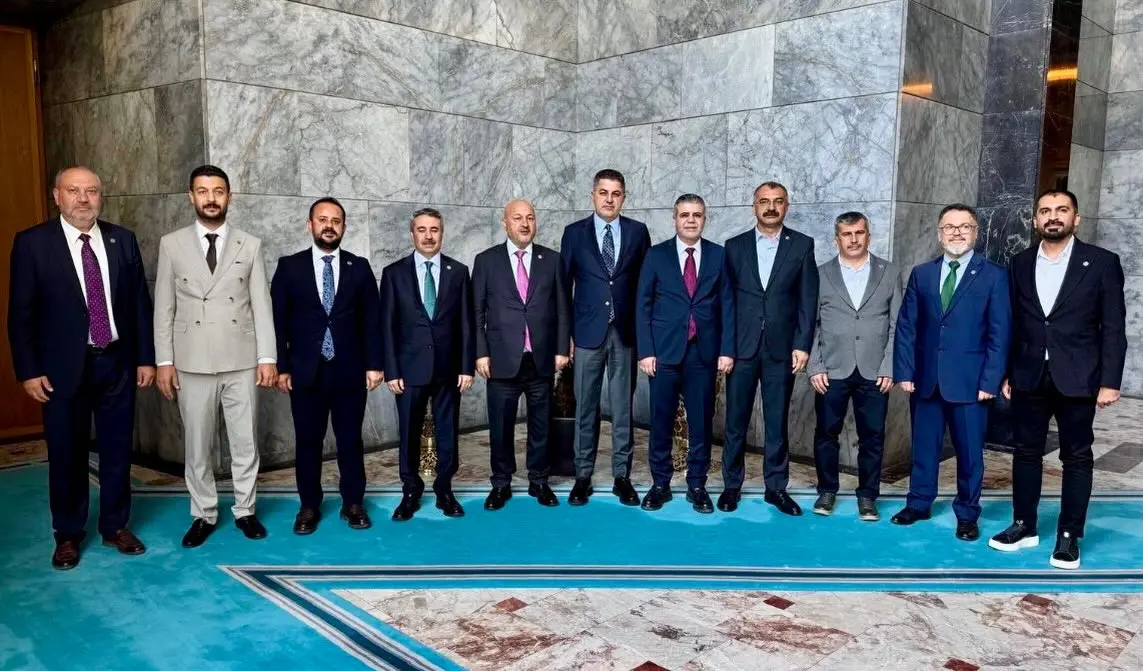 AK Parti Adıyaman Milletvekilleri TBMM'de Ziyarette Bulundu