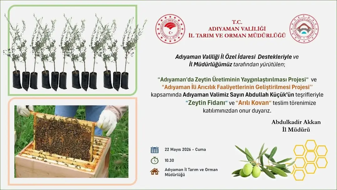 Adıyaman Valiliği İl Özel İdaresi Destekleriyle Yürütülen Projelerin Tanıtımı
