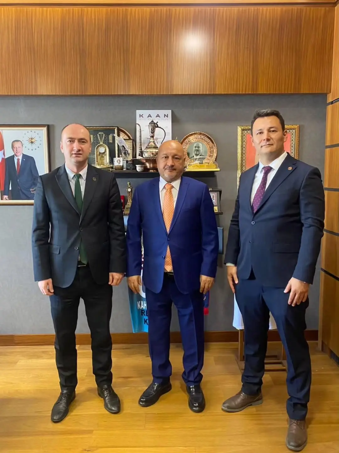 TBMM Plan ve Bütçe Komisyonu Üyesi Resul Kurt, İş Müfettişleri Derneği Genel Başkanı ve Kamu Uzmanları Platformu Başkanı'nı Ziyaret Etti