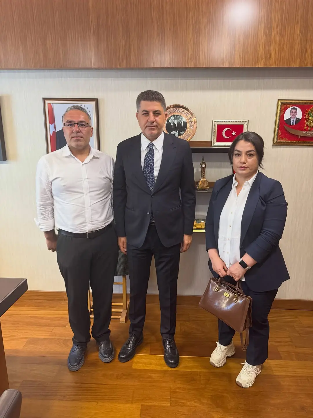 TBMM Başkanlık Divan Katip Üyesi Doç. Dr. İshak Şan'dan Ziyaret Teşekkürü