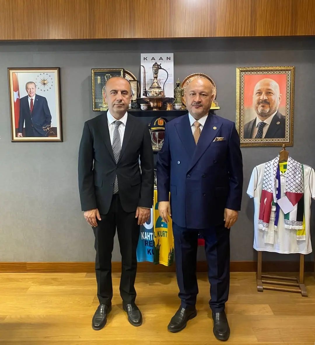 TBMM Plan ve Bütçe Komisyonu Üyesi Resul Kurt'tan Adıyaman Üniversitesi Rektörü Mehmet Keleş'e Teşekkür