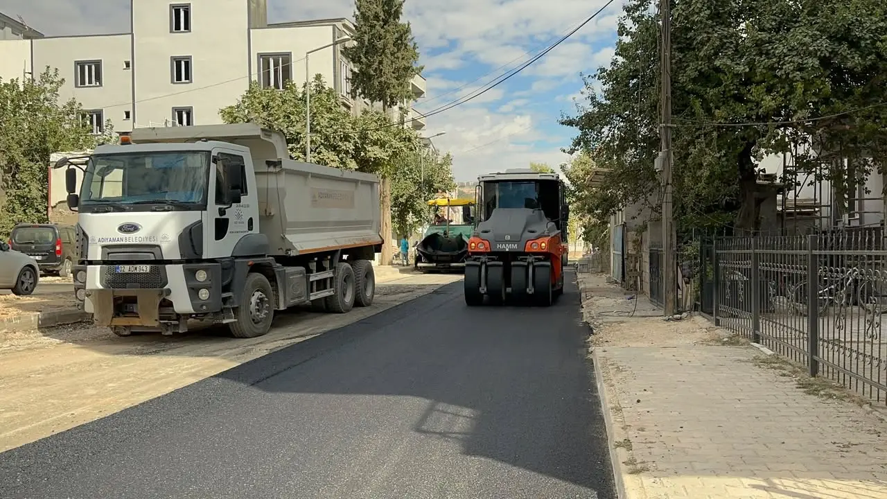 Adıyaman Belediyesi Altyapı Çalışmalarını Sürdürüyor