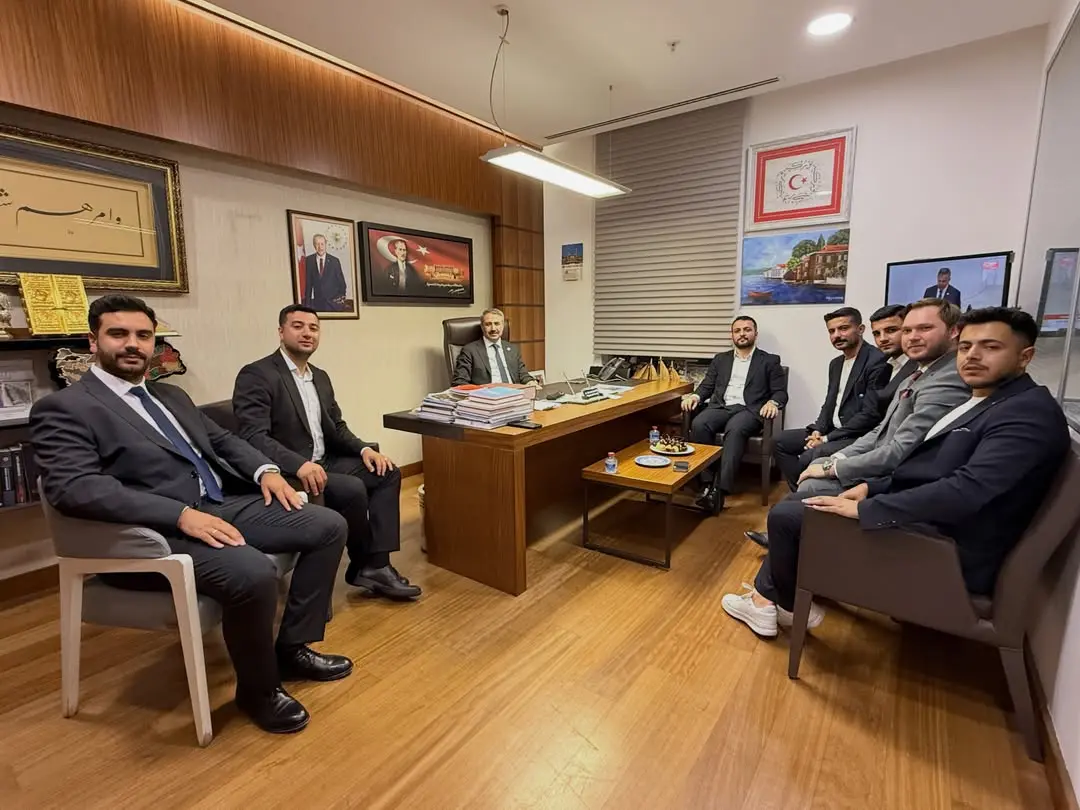 TBMM Genel Kurulunda Adıyaman Dernekler Federasyonu Gençlik Kolları İcra Heyeti Misafir Edildi