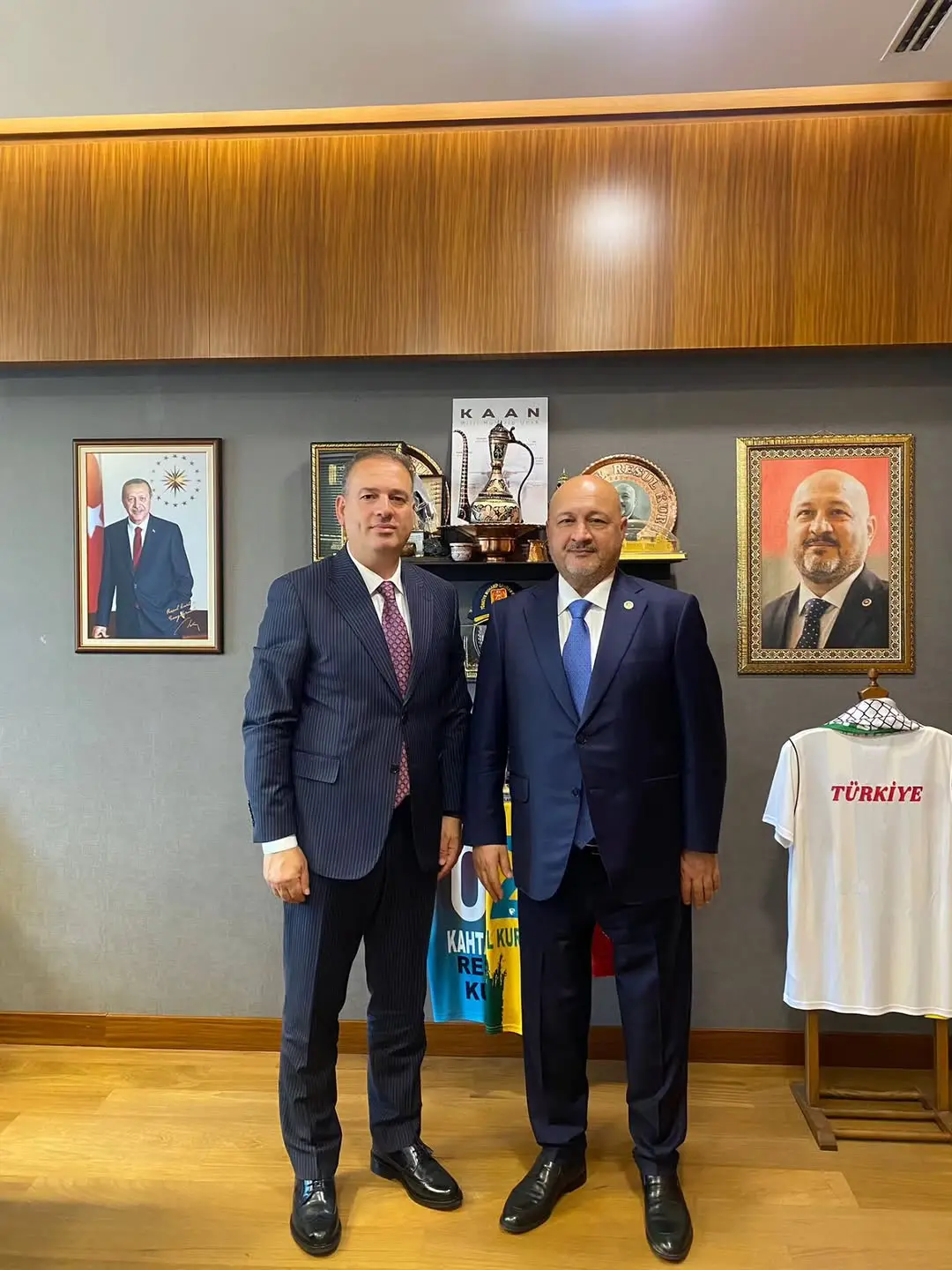 TBMM Plan ve Bütçe Komisyonu Üyesi Resul Kurt'tan Adıyaman İl Milli Eğitim Müdürü Ali Tosun'a Teşekkür