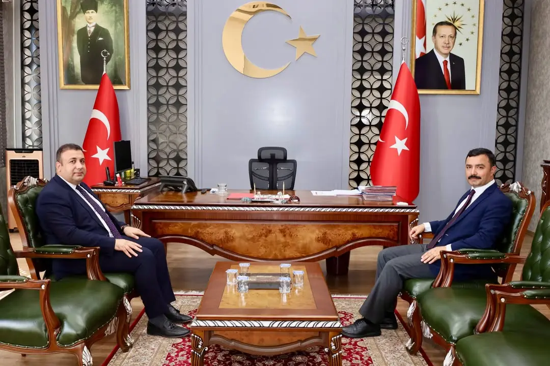 Adıyaman Vali Yardımcısından Kahta Kaymakamına İade-i Ziyaret