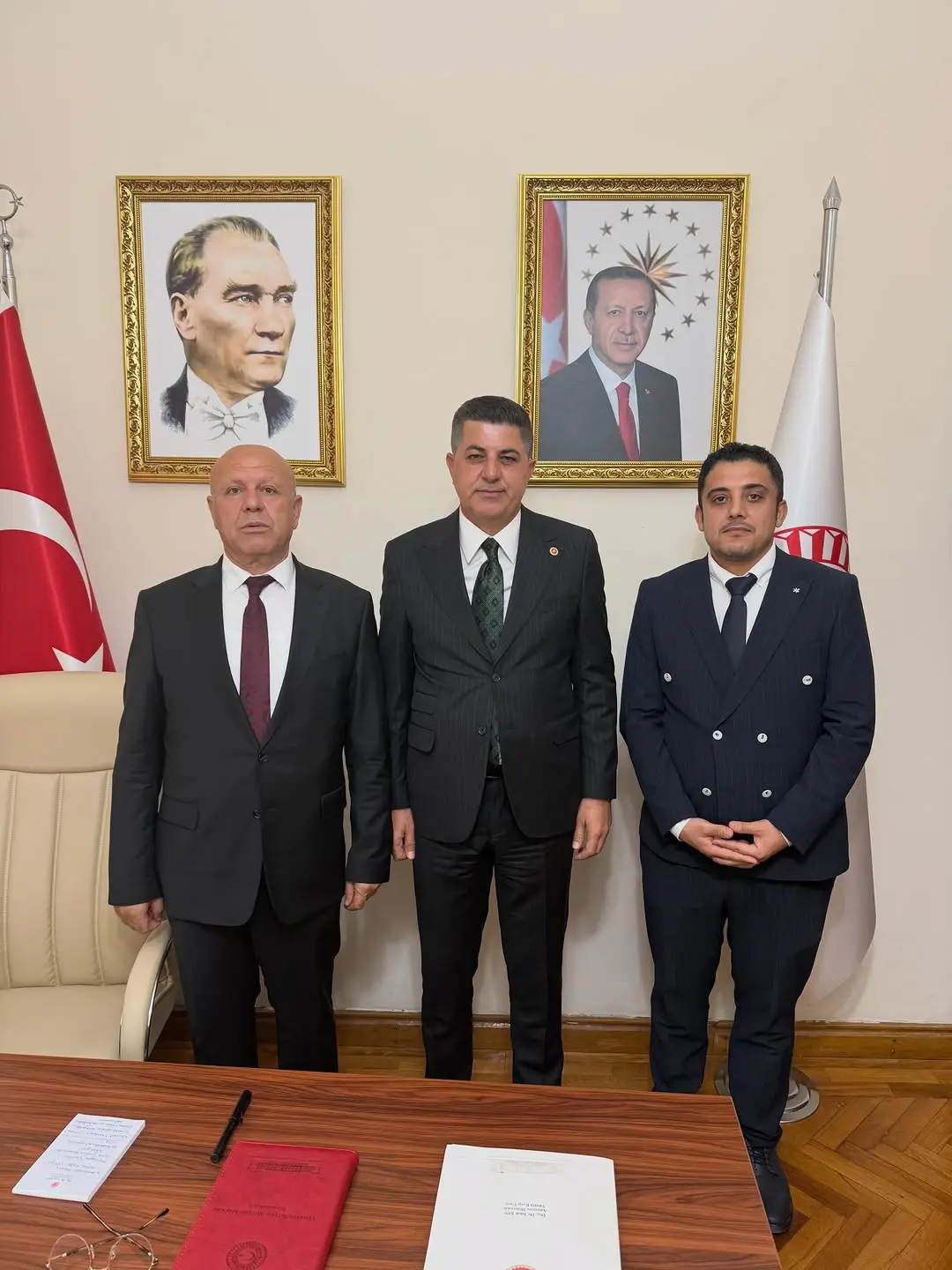 TBMM Başkanlık Divan Katip Üyesi Doç. Dr. İshak Şan'dan Ziyaret Teşekkürü