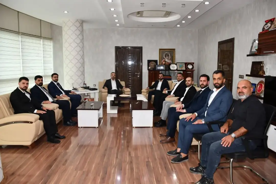 Genç ASKON Genel Başkanı Adıyaman Ticaret ve Sanayi Odası Başkanı'nı Ziyaret Etti