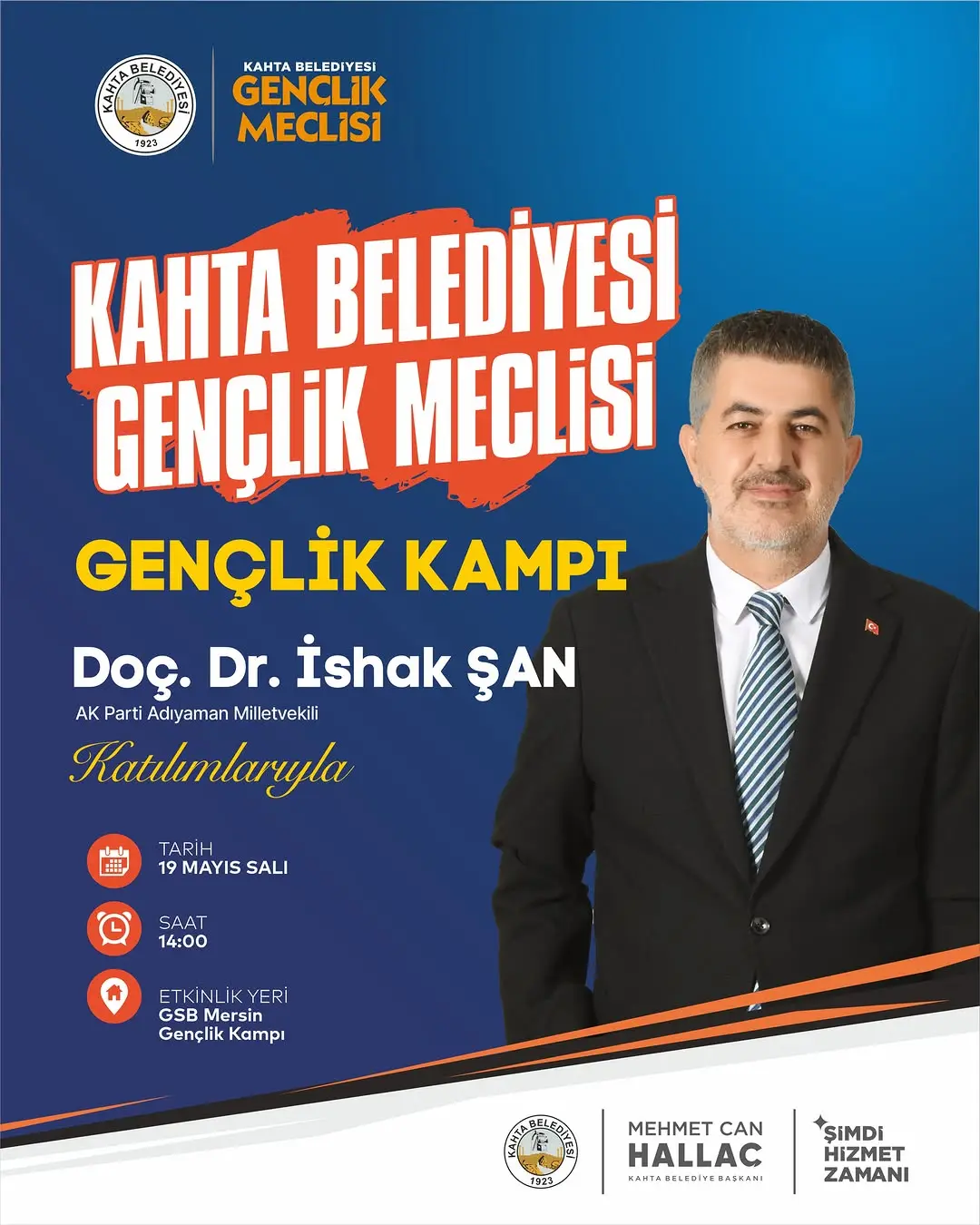 Kahta Belediyesi Gençlik Meclisi 2. Geleneksel Gençlik Kampı Başlıyor