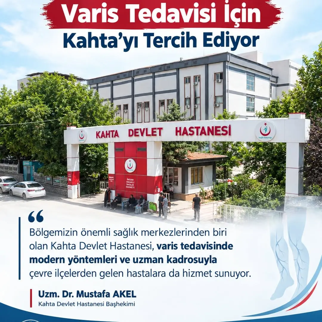 Çevre İlçelerden Hastalar Varis Tedavisi İçin Kahta’yı Tercih Ediyor