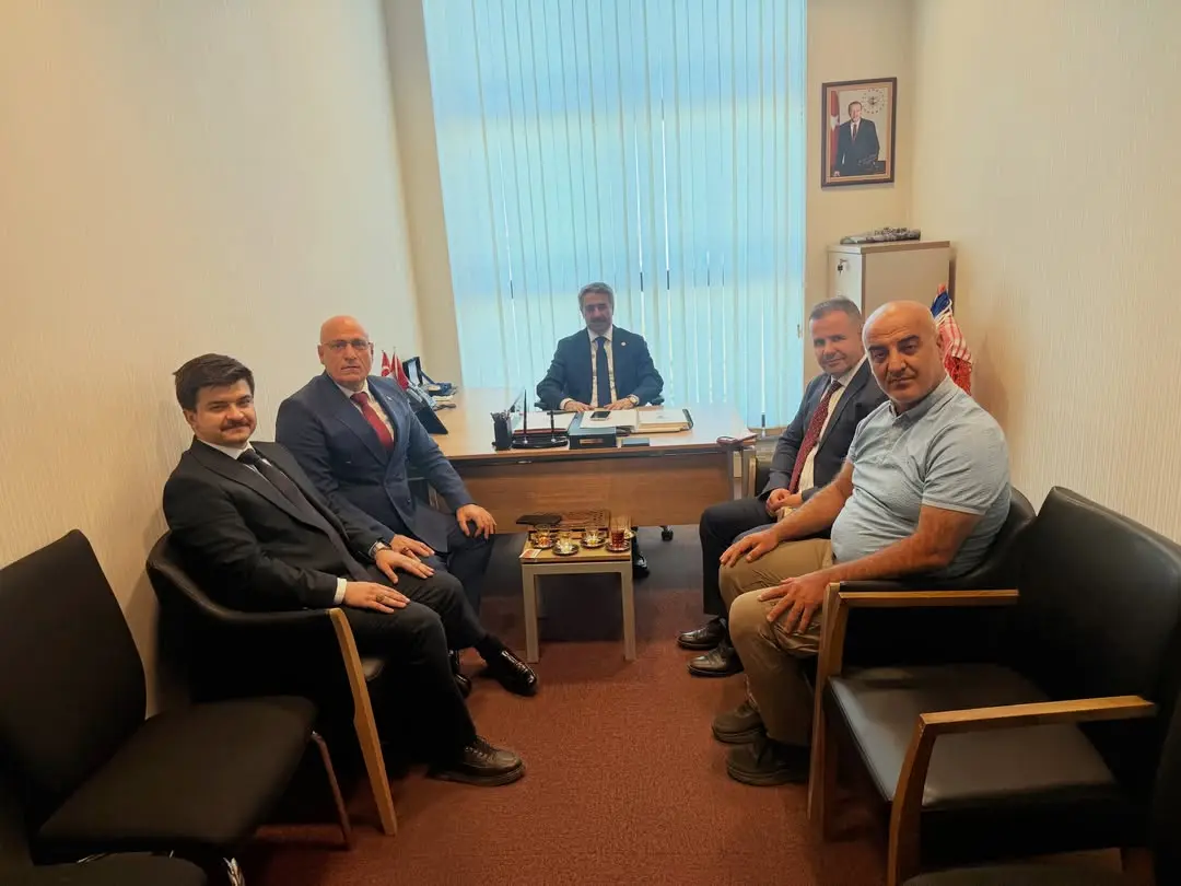 Hüseyin Elüstü'ye Gençlik ve Spor İl Müdürlüğü Ziyareti için Teşekkür