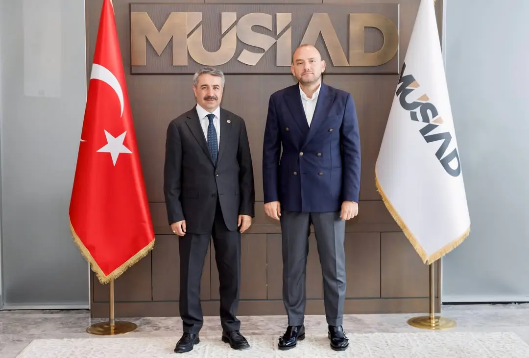 MÜSİAD Genel Başkanı Burhan Özdemir'i Ziyaret Edildi