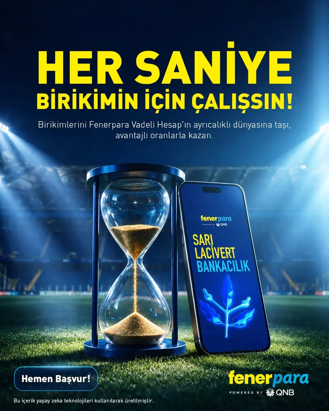 Fenerbahçe Spor Kulübü'nden Birikim ve Kazanç İçin Yeni Fırsat: Fenerpara Vadeli Hesap!