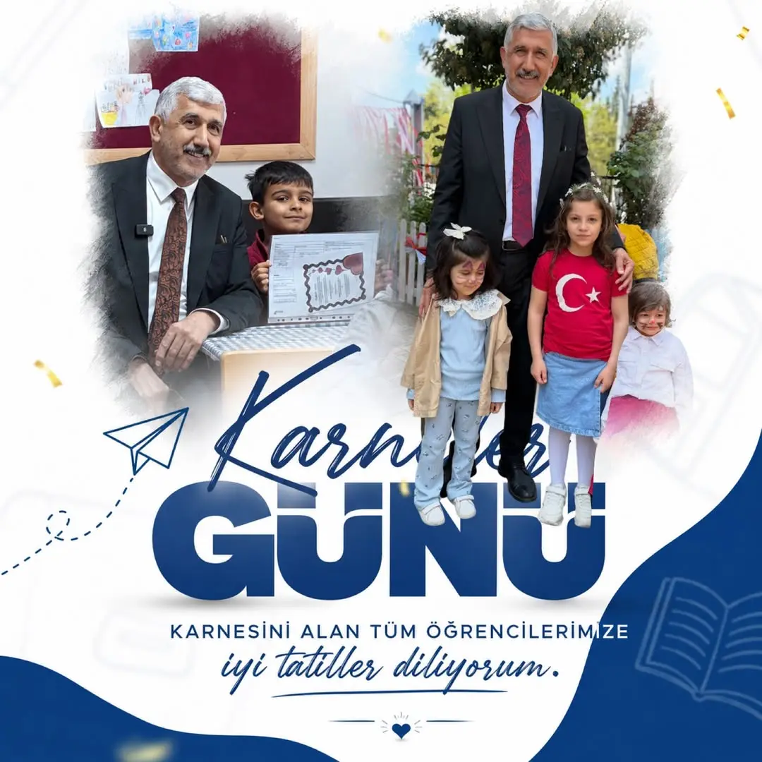Karneler Günü: Kahta Belediye Başkanı Mehmet Can Hallaç'tan Öğrencilere Tebrik Mesajı