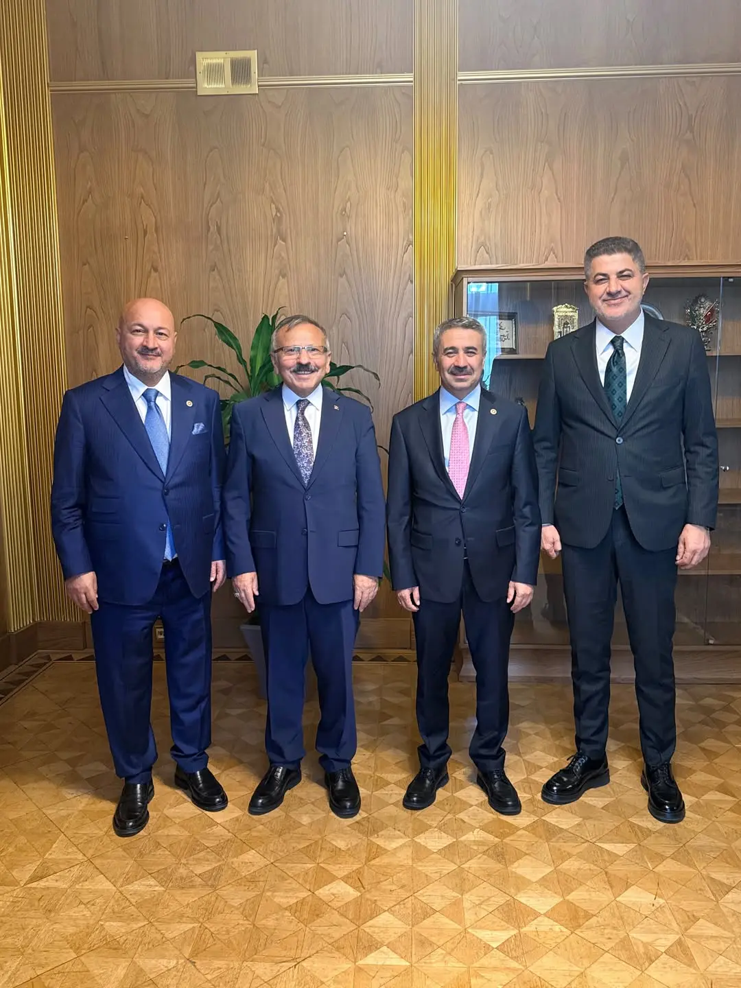 TBMM Başkanvekilliği Görevine Seçilen Tokat Milletvekili Yusuf Beyazıt Ziyaret Edildi