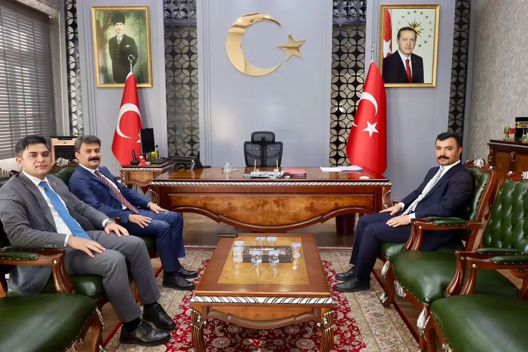 Kahta Kaymakamlığı'na Yöneticilerden Ziyaret