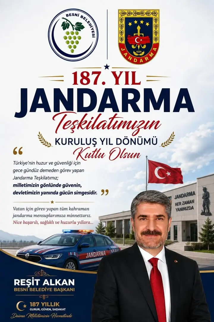 🇹🇷 Jandarma Teşkilatımızın 187. Kuruluş Yıl Dönümü Kutlu Olsun