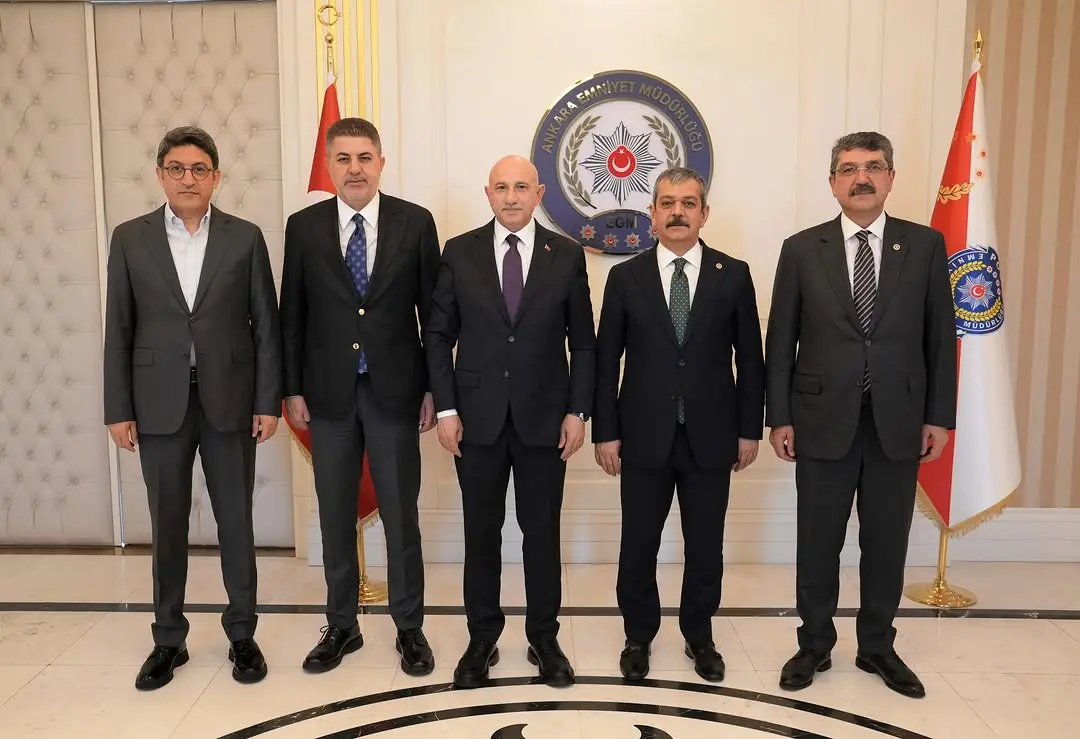 Ankara İl Emniyet Müdürlüğü'nden Maksut Yüksek'e Ziyaret