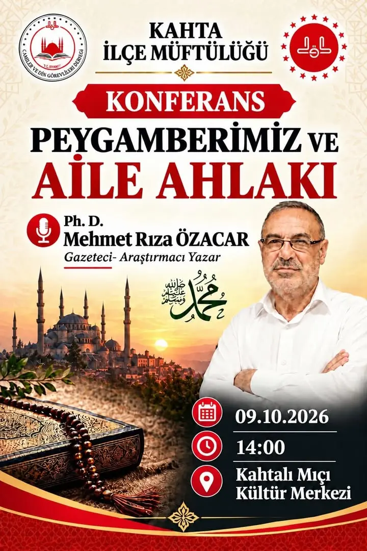 Kahta Müftülüğü'nden Yapılan Paylaşım