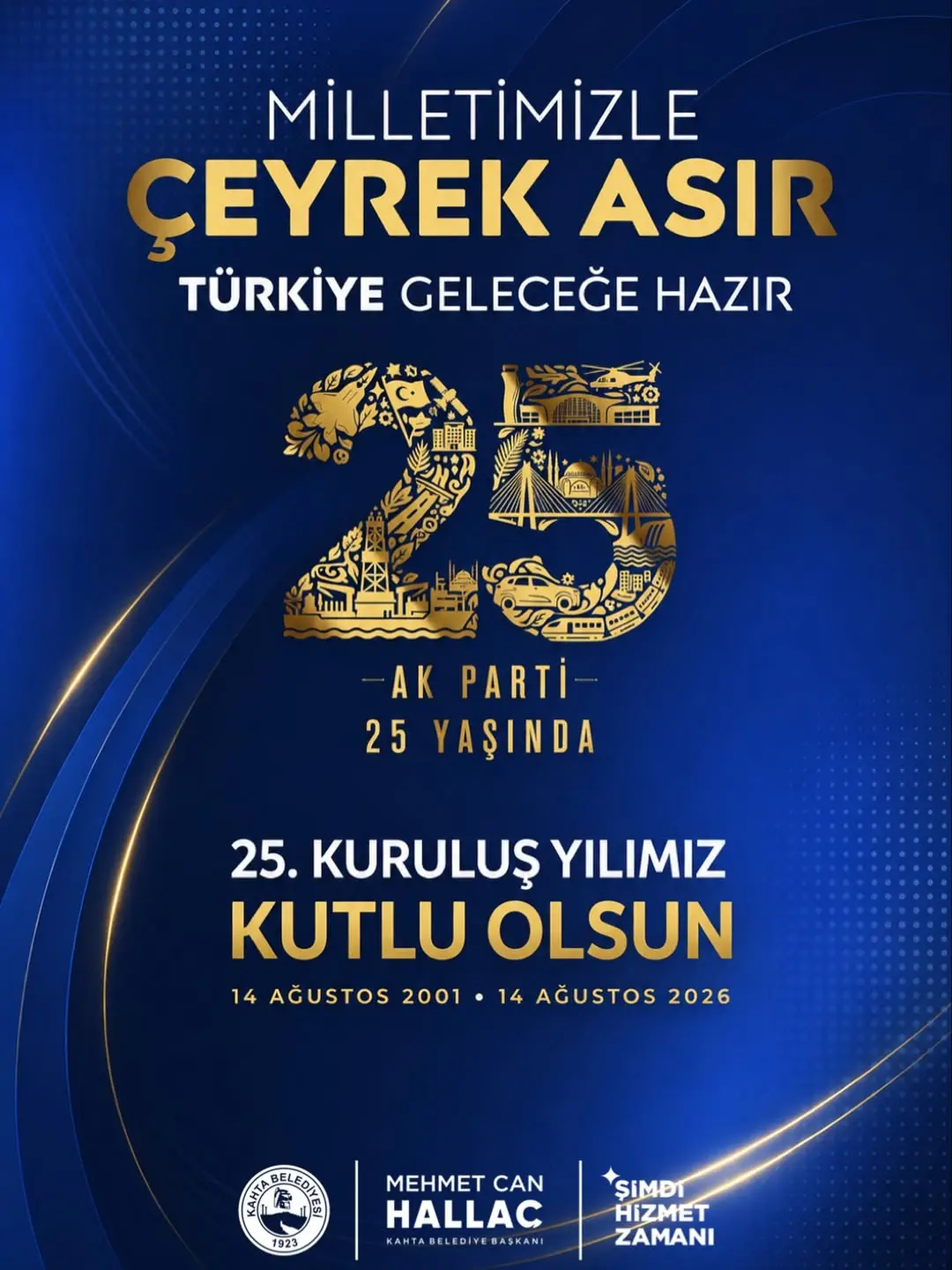 AK Parti'nin 25. Kuruluş Yıl Kutlamaları
