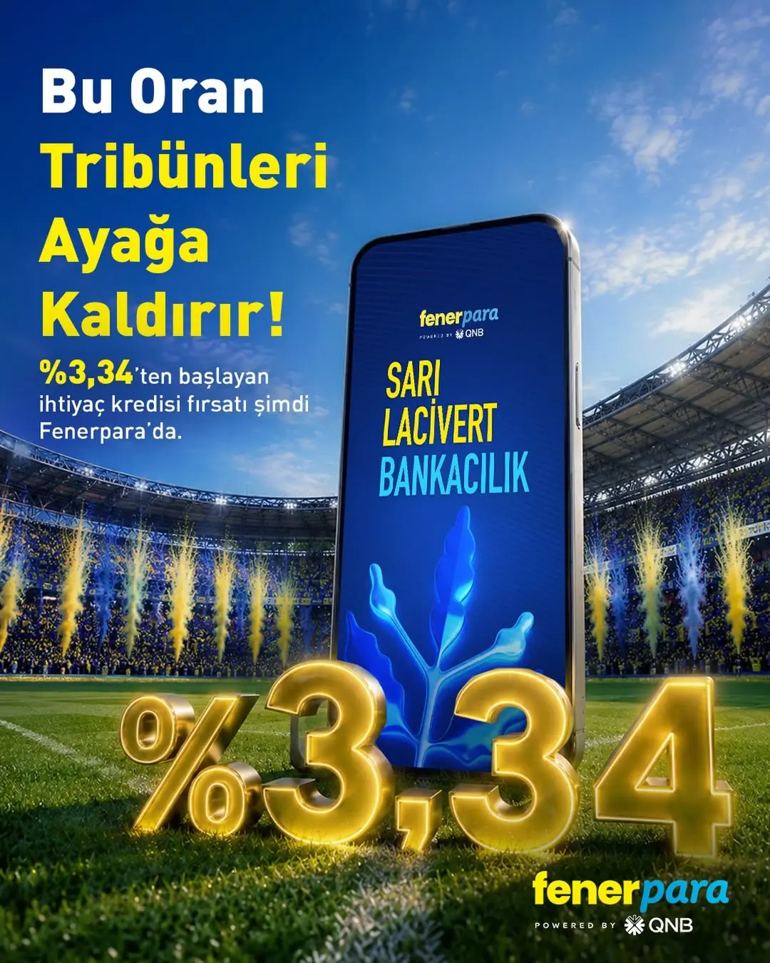 Fenerpara'dan Tribünleri Ayağa Kaldıran Fırsat!