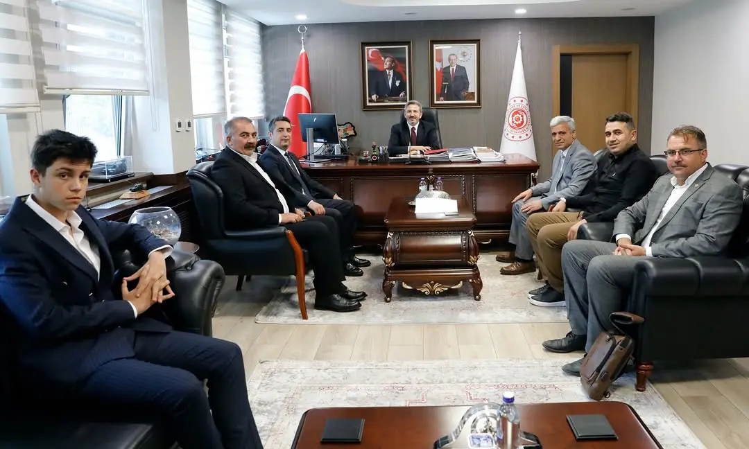 Uluslararası Kültürler Ağır Dayanışma Derneği Başkanı ve Yönetim Kurulu Üyeleri Bakanlıkta Misafir Edildi