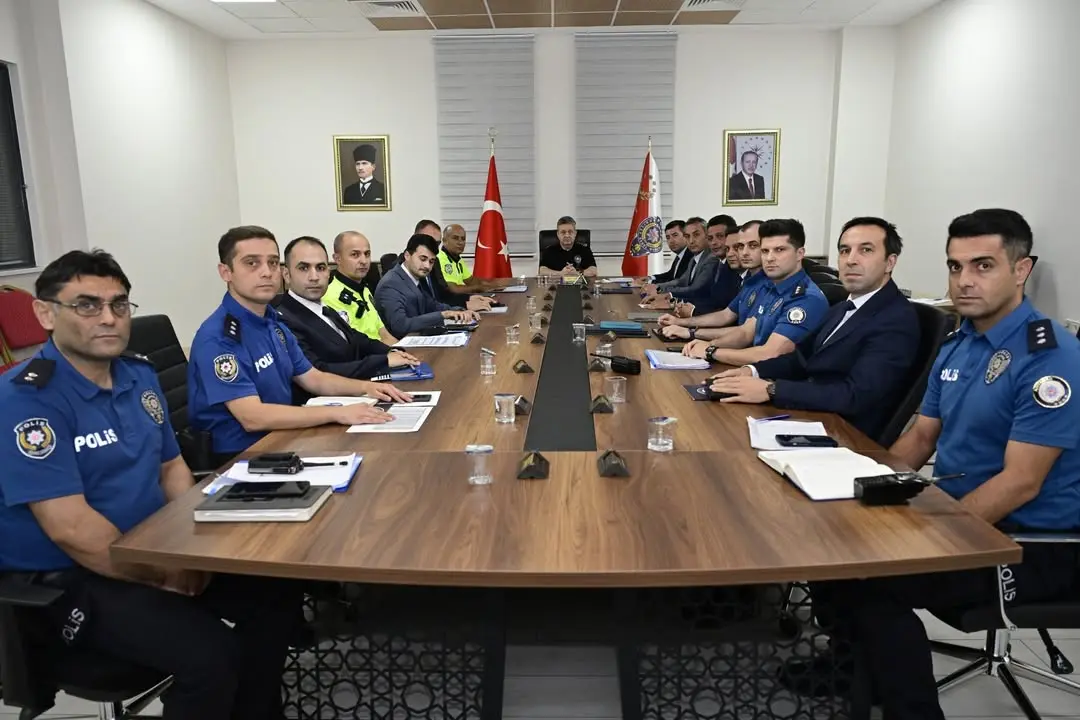 Adıyaman İl Emniyet Müdürlüğü Haftalık Değerlendirme Toplantısı Gerçekleştirdi