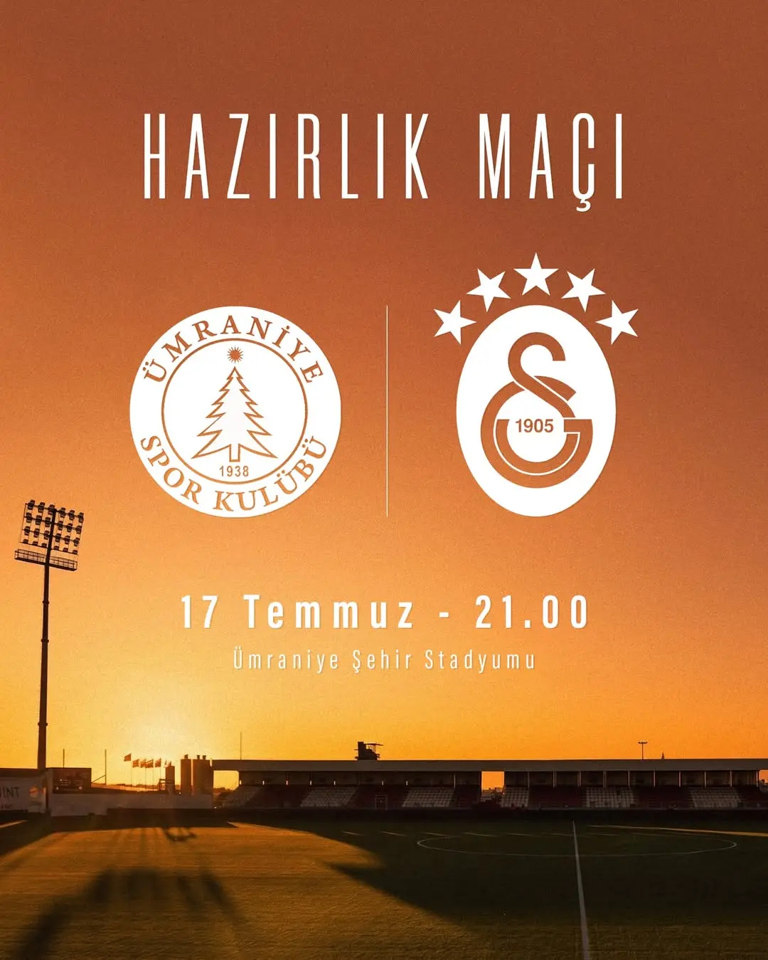 Galatasaray Yeni Sezon Öncesi İlk Hazırlık Maçına Çıkıyor!