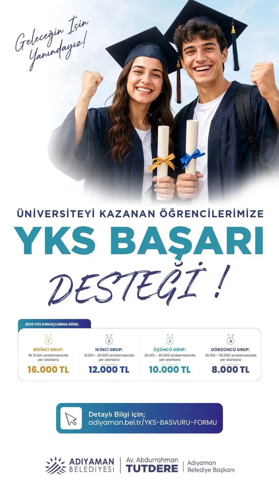 Adıyaman Belediyesi Gençlerin Eğitim Yolculuğuna Destek Oluyor!