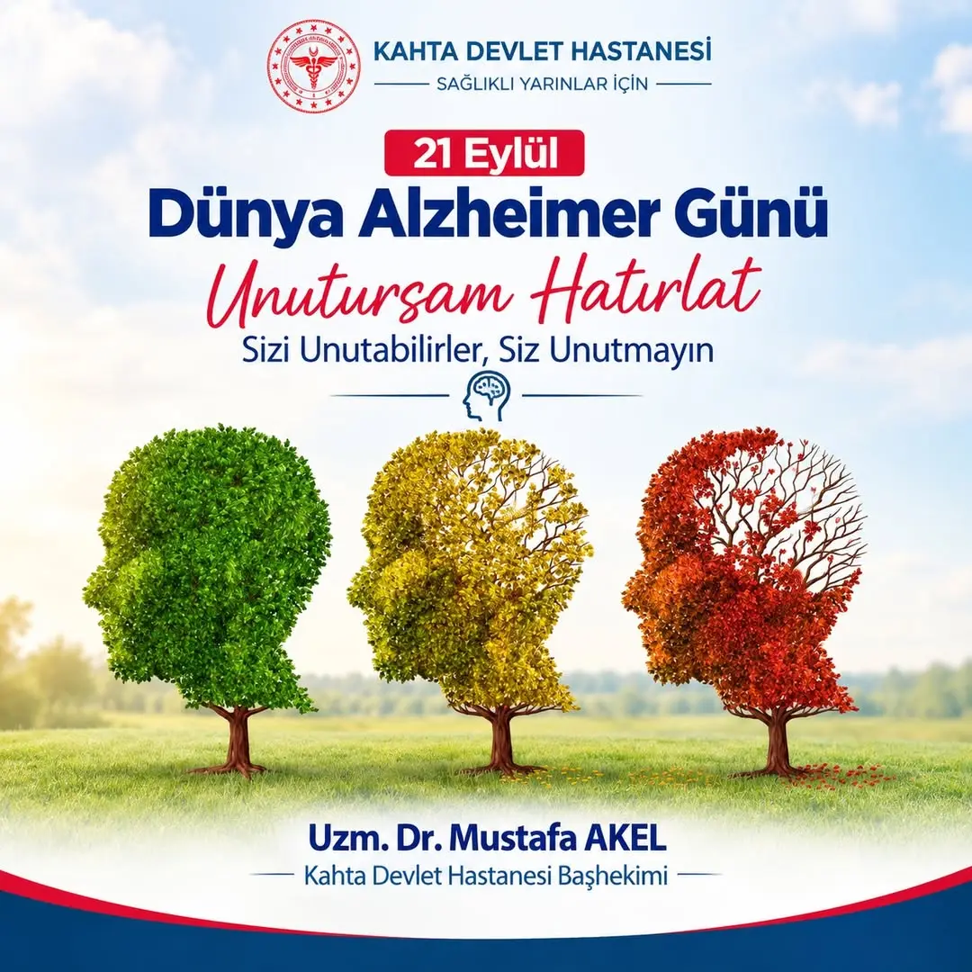 21 Eylül Dünya Alzheimer Günü - Unutursam Hatırlat!