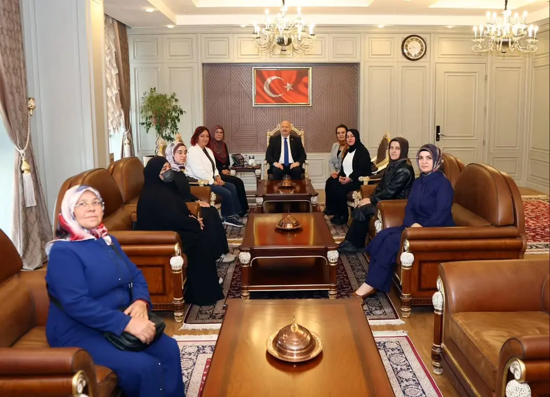 Valimiz Sayın Abdullah Küçük, Kadın Girişimcileri Kabul Etti