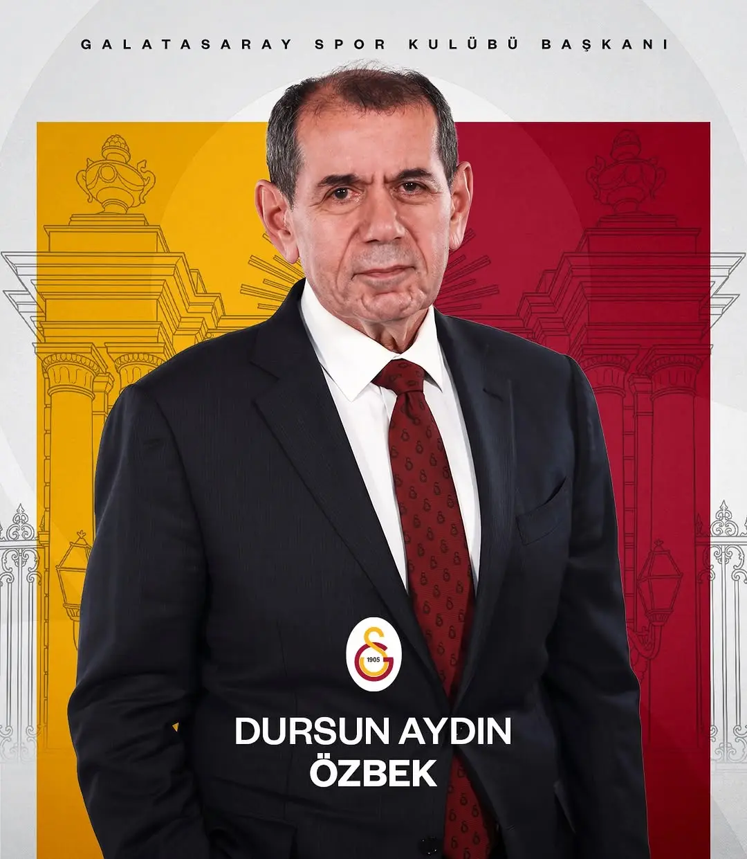 Galatasaray Spor Kulübü'nde Dursun Aydın Özbek 4. Kez Başkan Seçildi