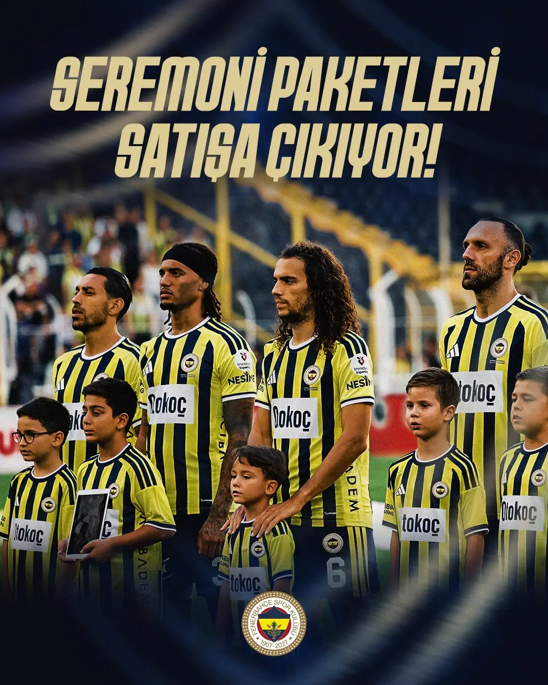 Fenerbahçe, C. Alanyaspor Maçı Öncesinde Futbol Seremoni Paketleri Satışa Çıkaracak