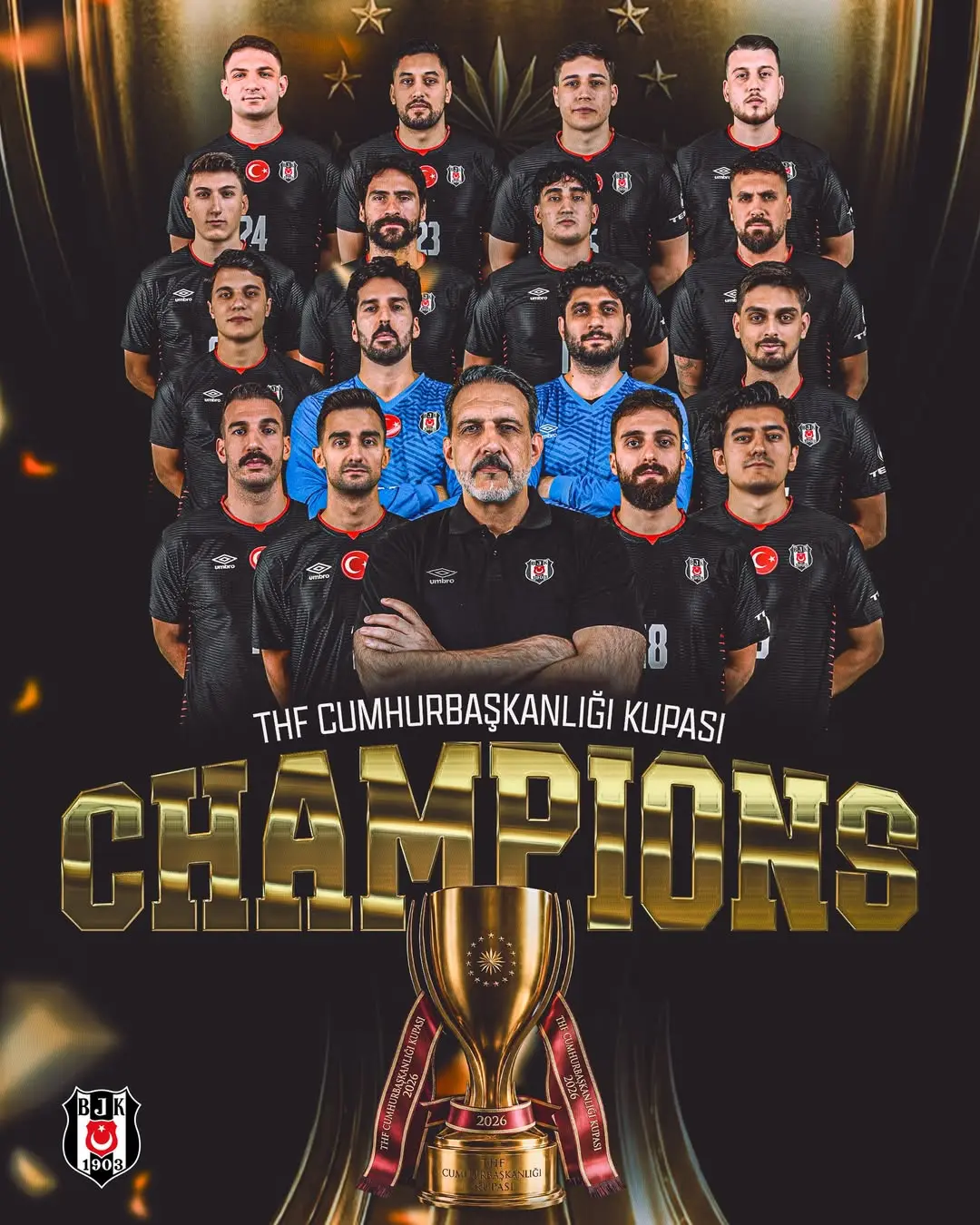 Beşiktaş, THF Cumhurbaşkanlığı Kupası'nı Kazanarak Şampiyon Oldu!