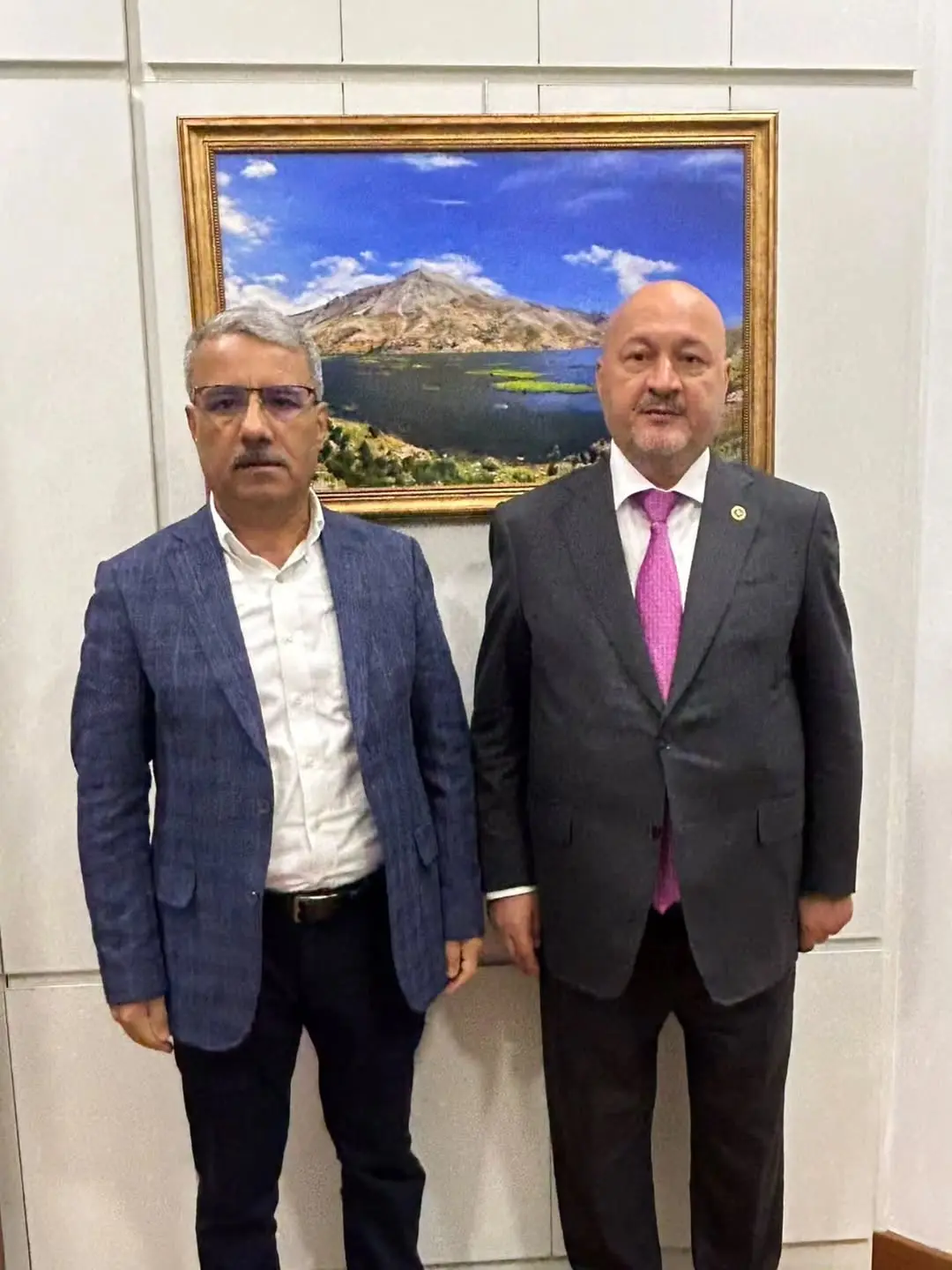 TBMM Plan ve Bütçe Komisyonu Üyesi Resul Kurt, Adıyaman Esnaf ve Sanatkârlar Odası Başkanı Ziya Duranay'ı Ağırladı