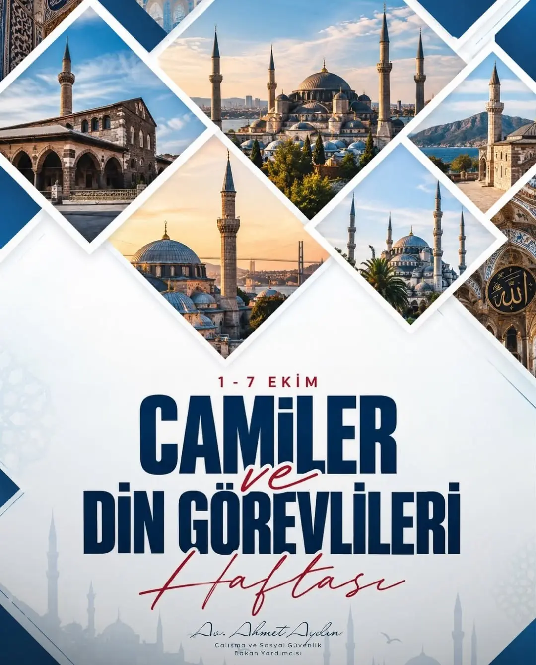 Camiler ve Din Görevlileri Haftası Kutlaması