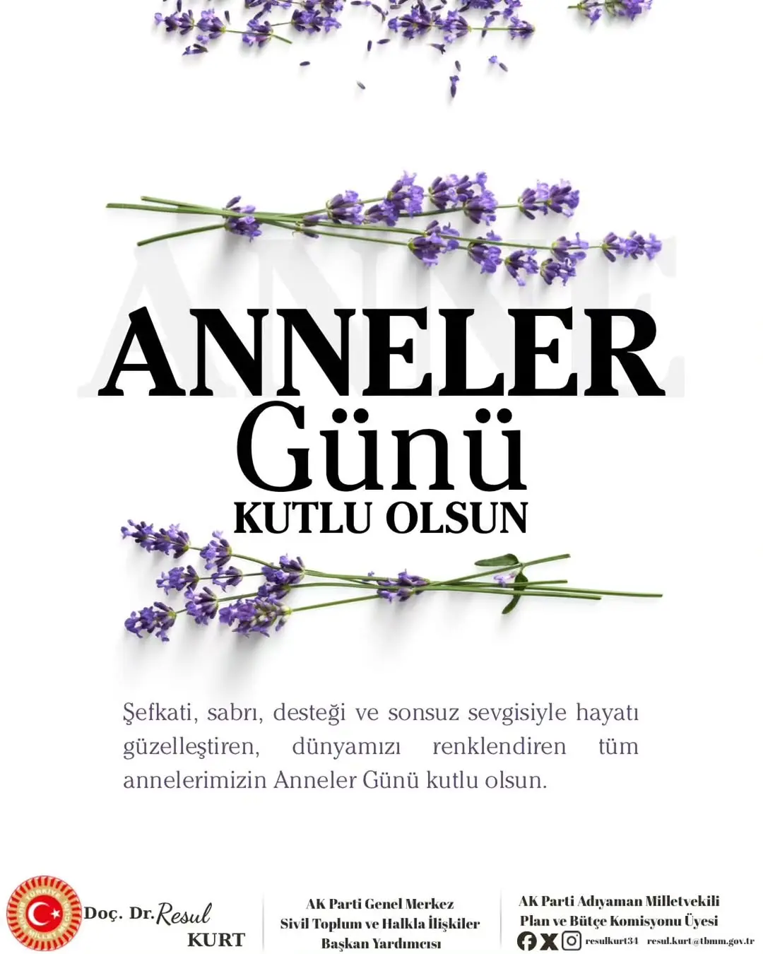 Şehit Anneleri ve Anneler Günü Mesajı