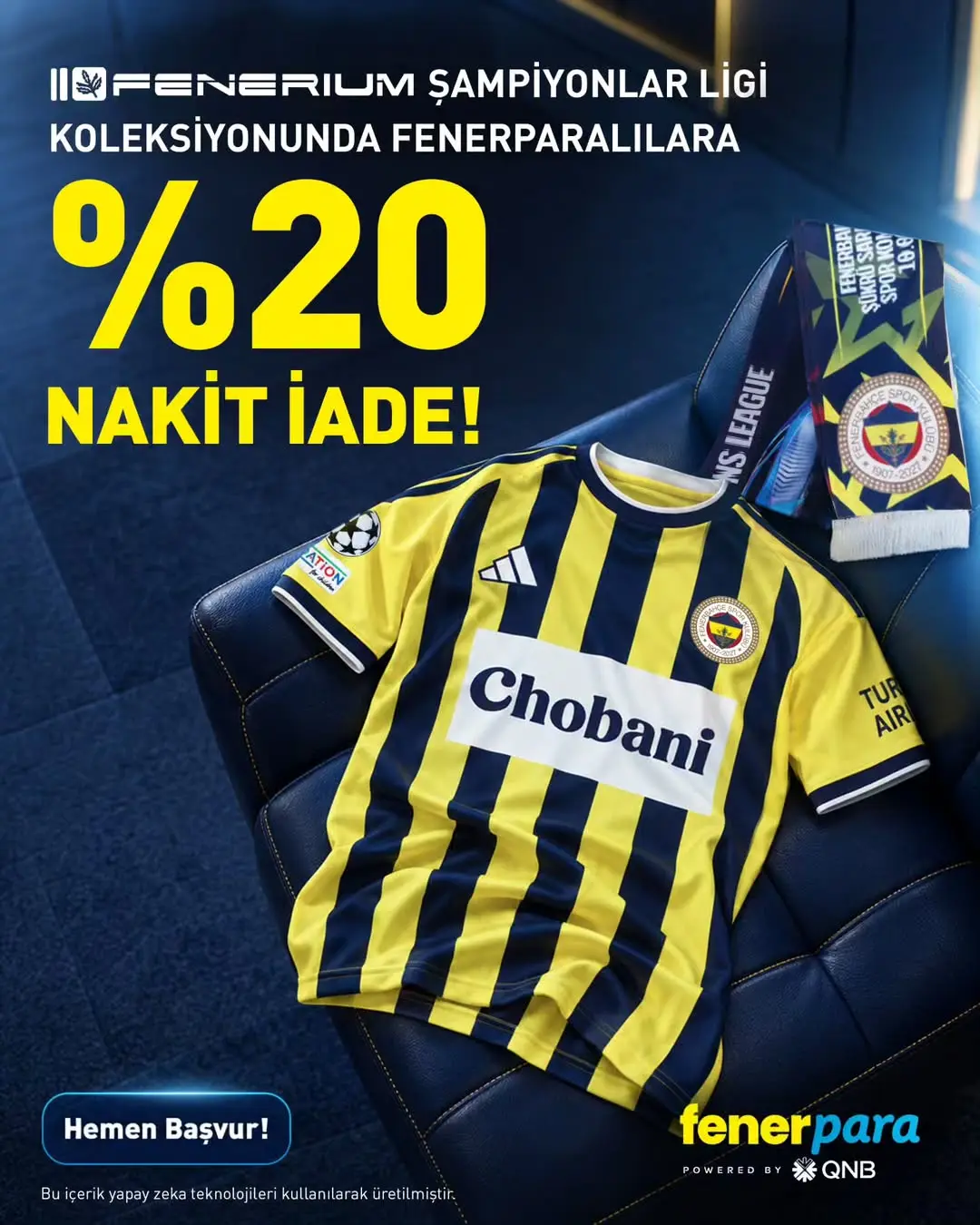 Fenerium'dan Şampiyonlar Ligi Koleksiyonuna Özel Nakit İade Fırsatı!