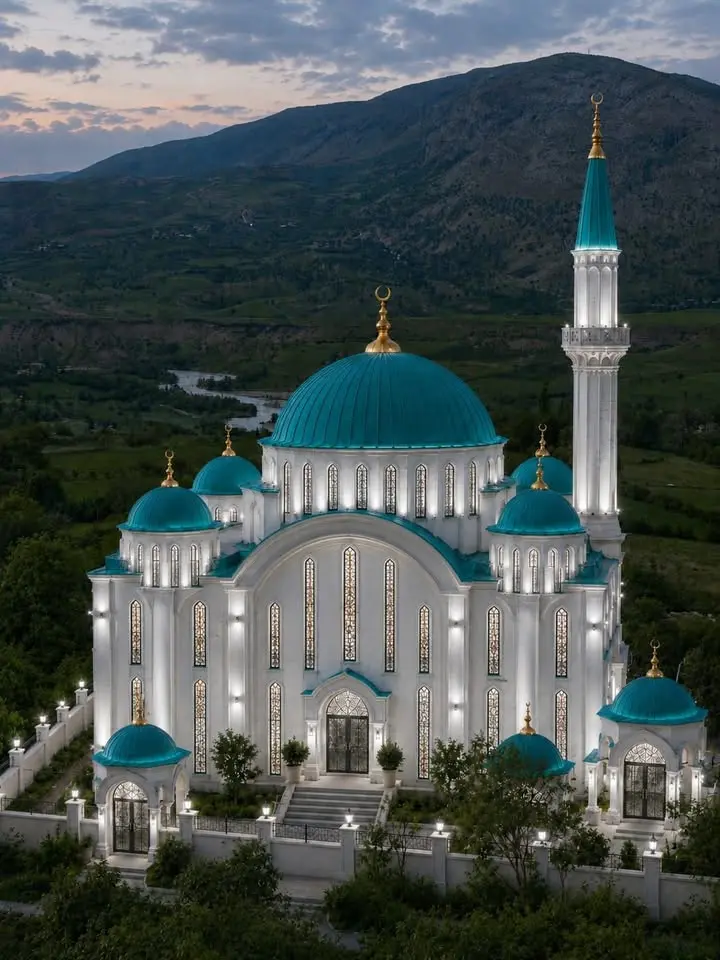 Kahta Müftülüğü'nden Damlacık Köyü Camii Örnek Modeli Paylaşımı